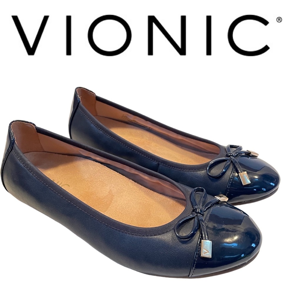 Vionic MINNA cap toe ballet flats Size 7